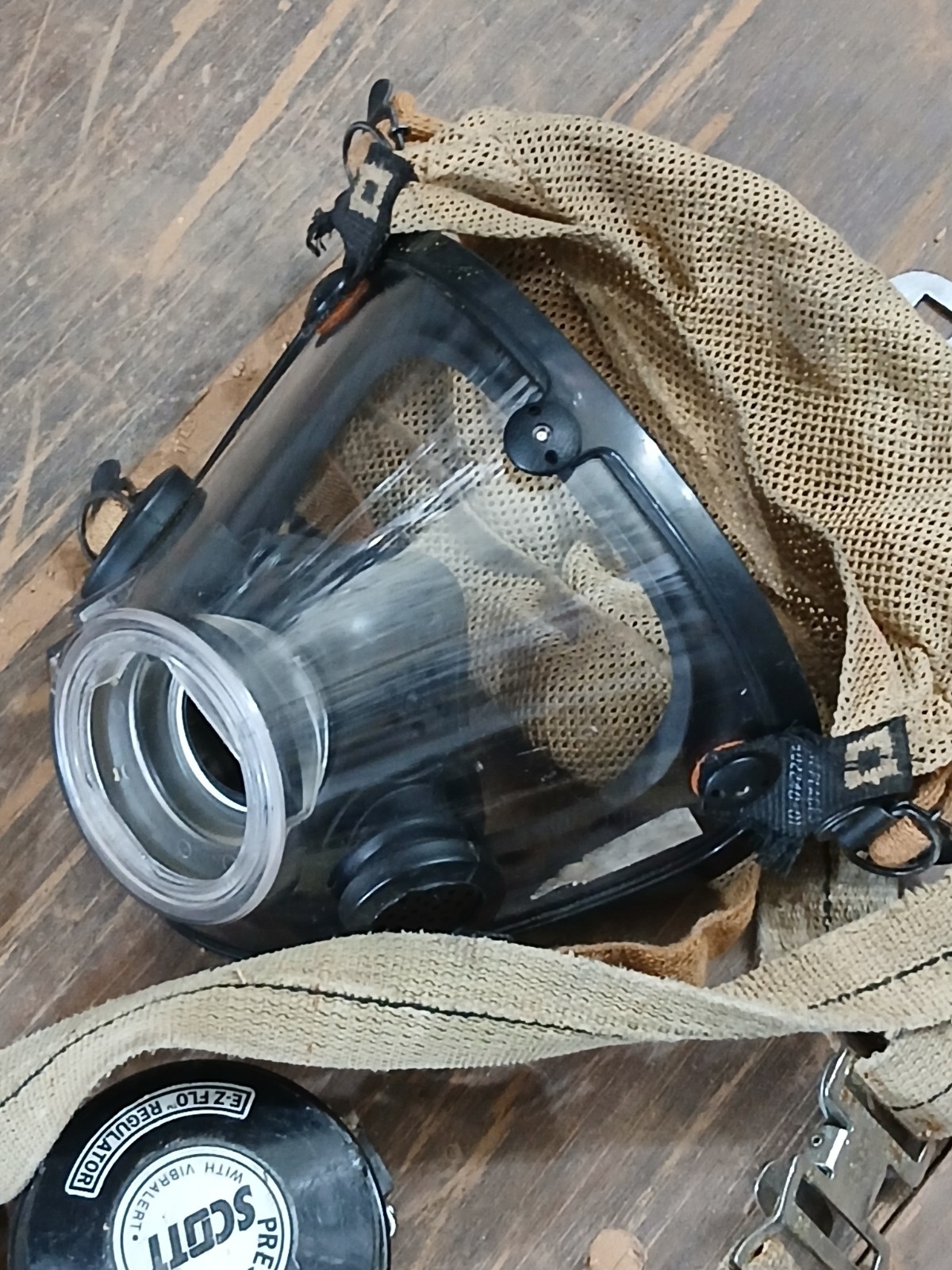 Scott Air Pak 4.5 With Tank, Regulator And Face Mask Tested