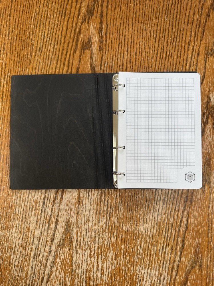 Dungeons & Dragons Beholder Wooden Notebook