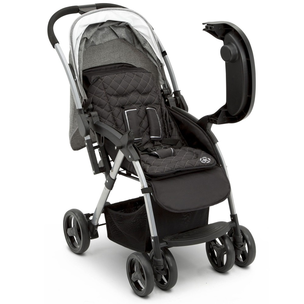 Jeep Unlimited Reversible Handle Stroller Grey Tweed