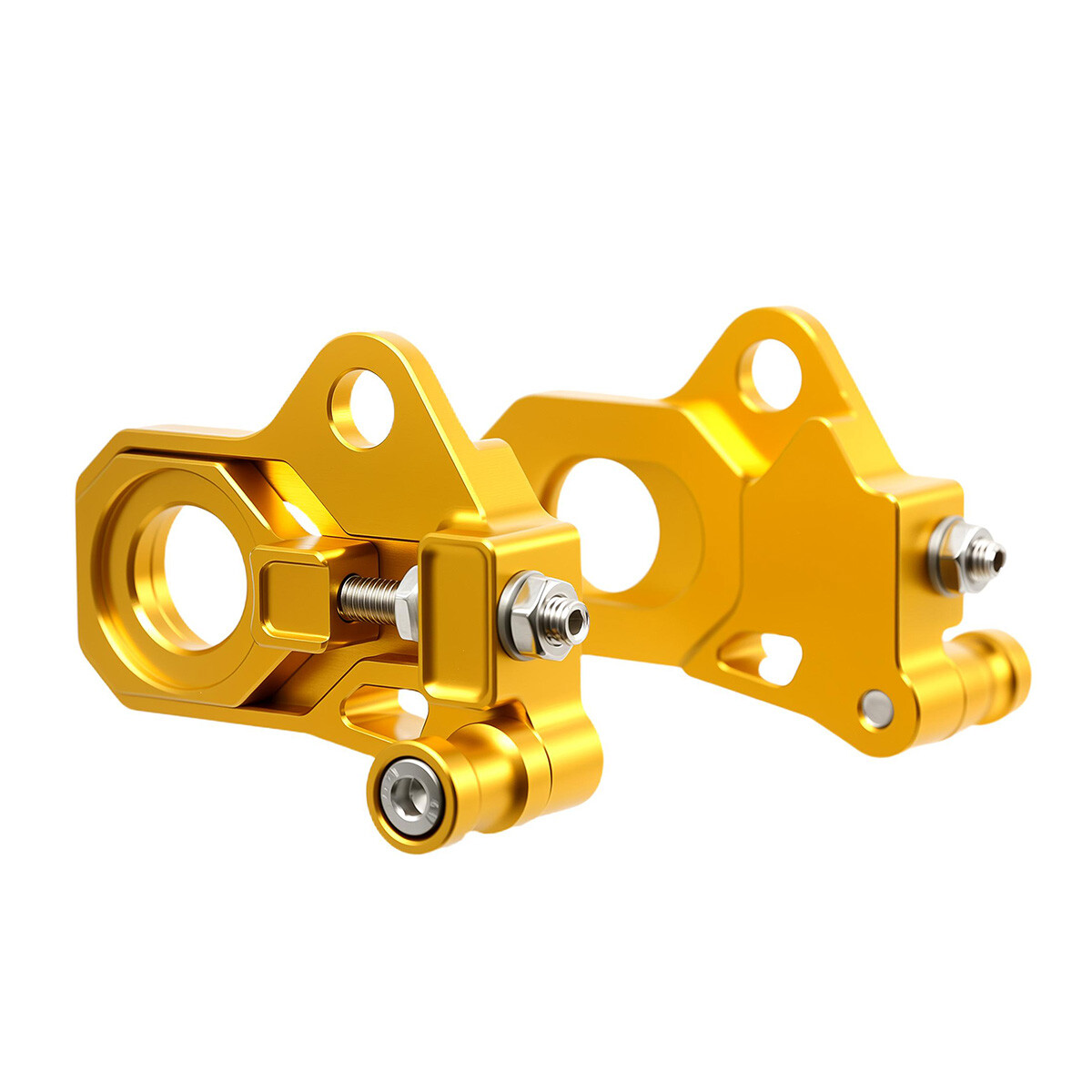 Rear Gold Axle Adjuster Kit For Harley Touring Road Glide FLTRX 2009-2023