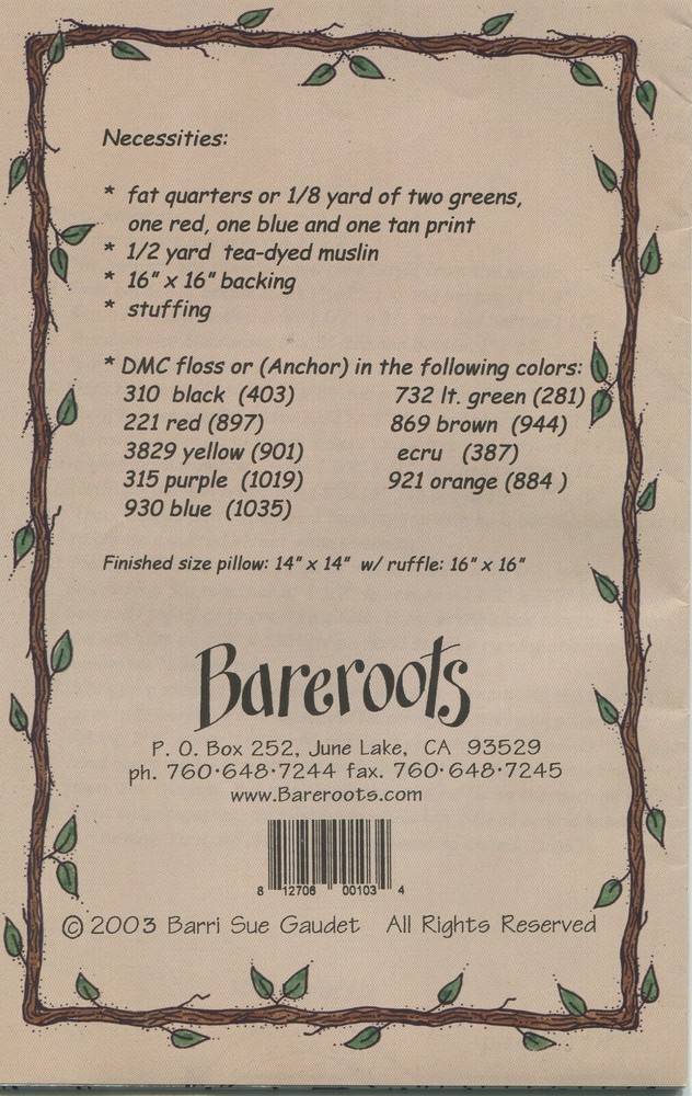 Happy Everything Hearts Ornaments Embroidery Pattern by Bareroots 40