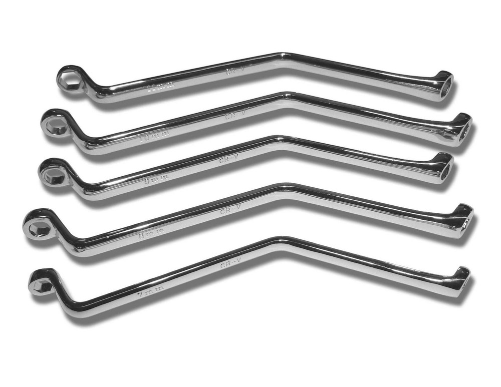VIM Tools BB500 5 Pc Metric Brake Bleeder Wrench Set
