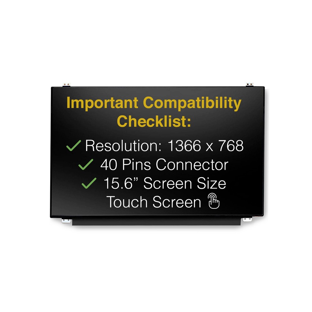 N156BGN-E41 REV.C1 40 Pins Touch Screen Replacement LCD LED Display With Tools