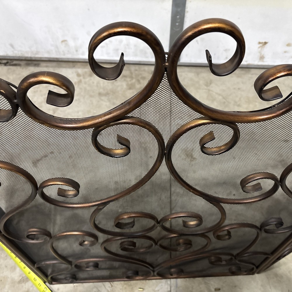 ELUKHT fire guard fold screen. For fireplace.
