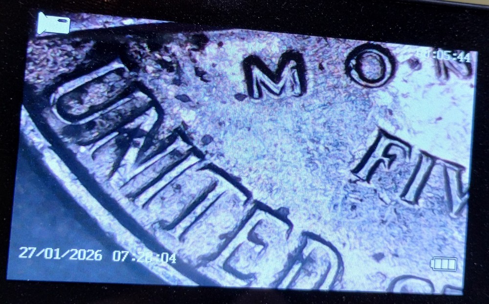 1962 Uncirculated Jefferson Nickel Multiple Errors/DD. No Initials.