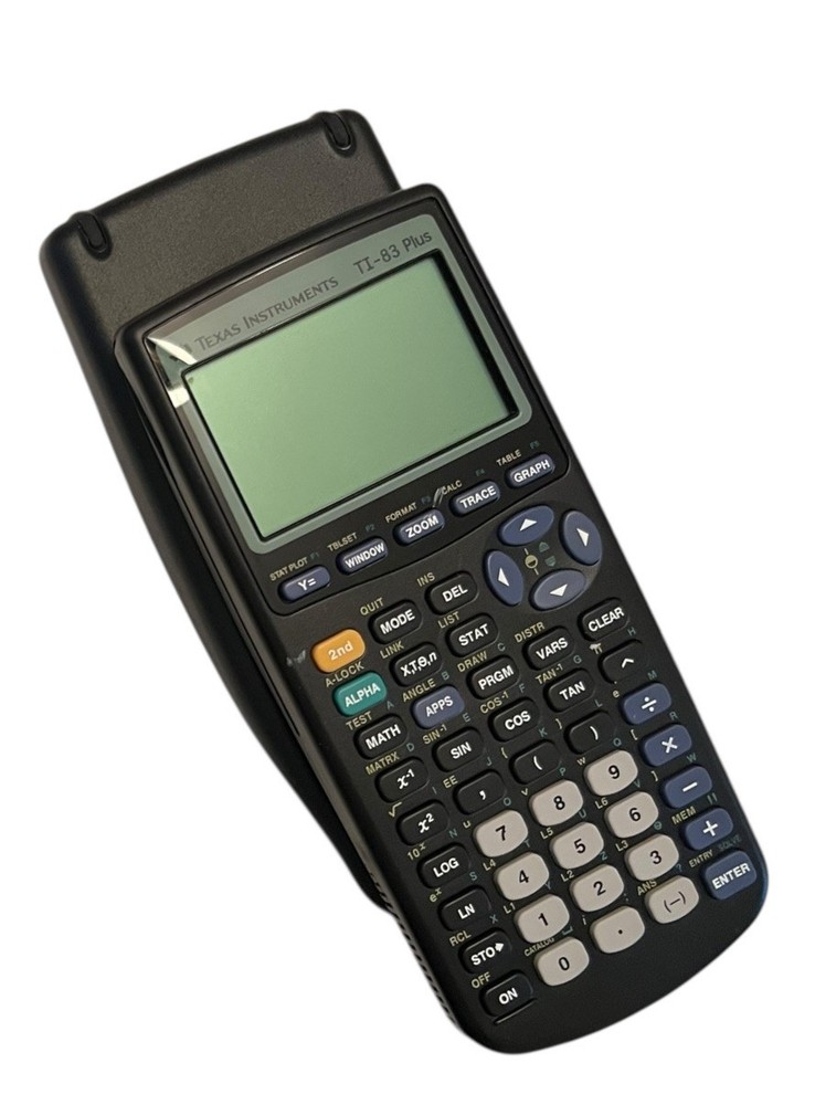 Texas Instruments TI-83 Plus Graphing Calculator Tested Great Condition