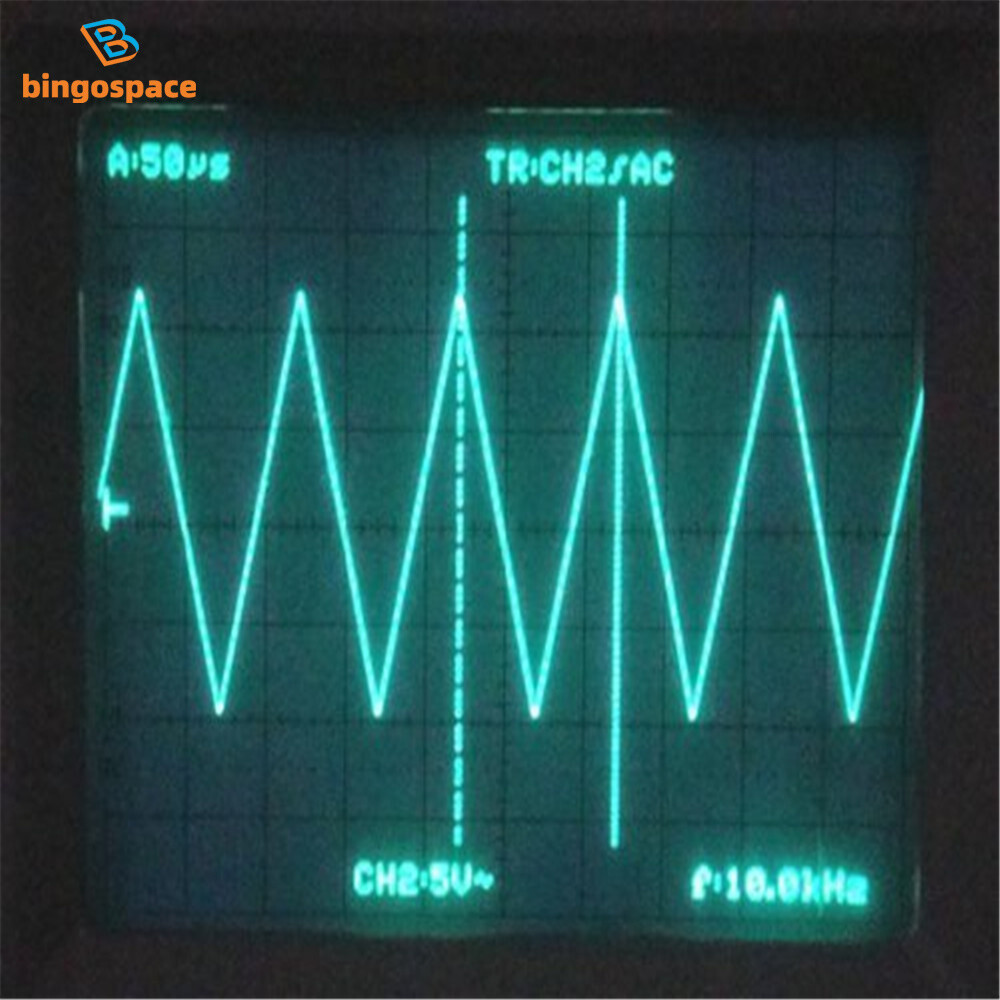 DDS Function Signal Generator Module 1HZ-500KHz Sine+Square Wave+Case FG-100.