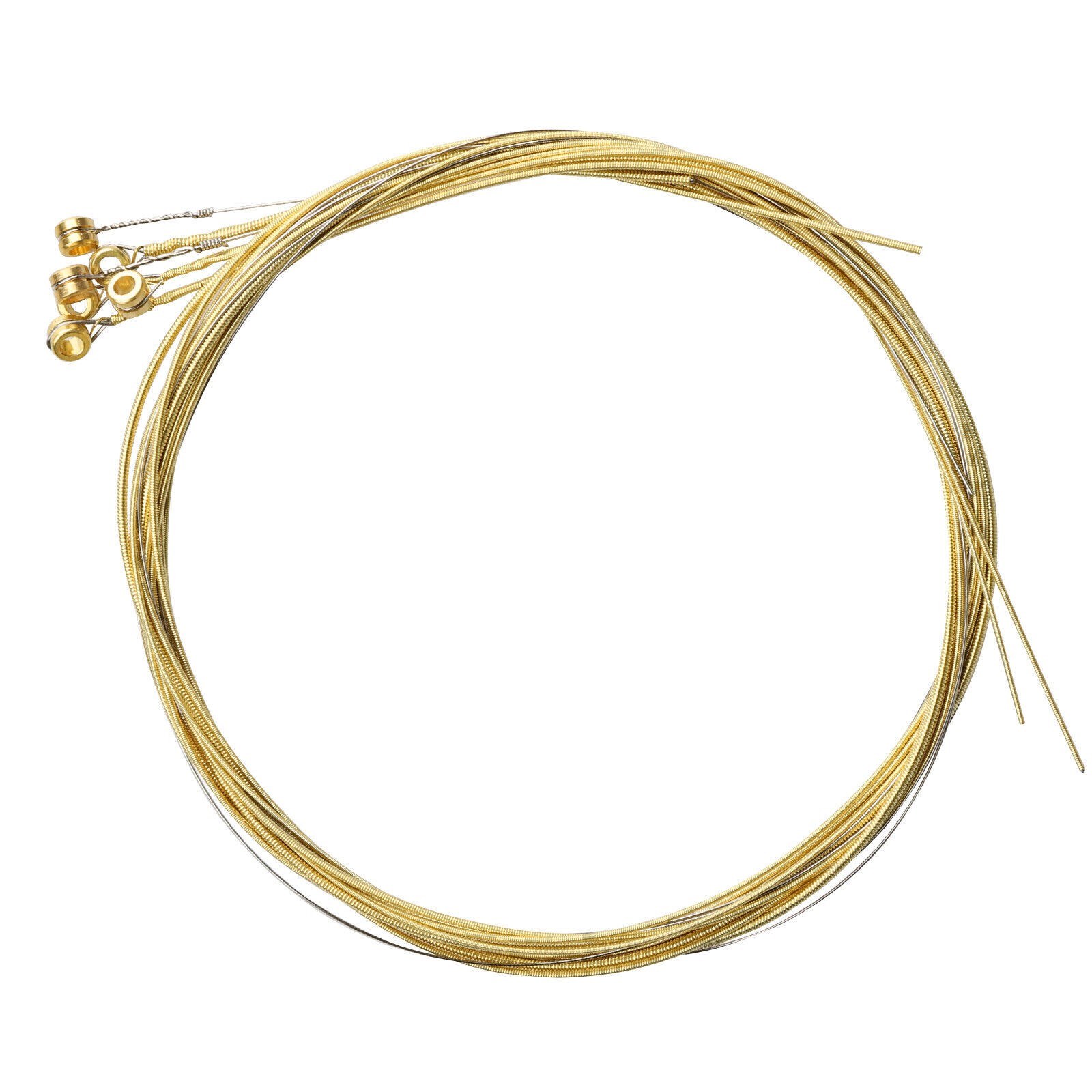 Sets of 6 Guitar Strings Replacement Steel String for Electric Acoustic Guitar