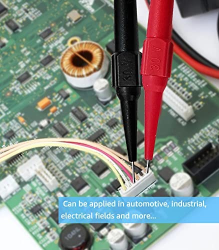Extra-Thin Multimeter Test Leads, 0.7mm Probes, Back Probe Kit, Circuit 2