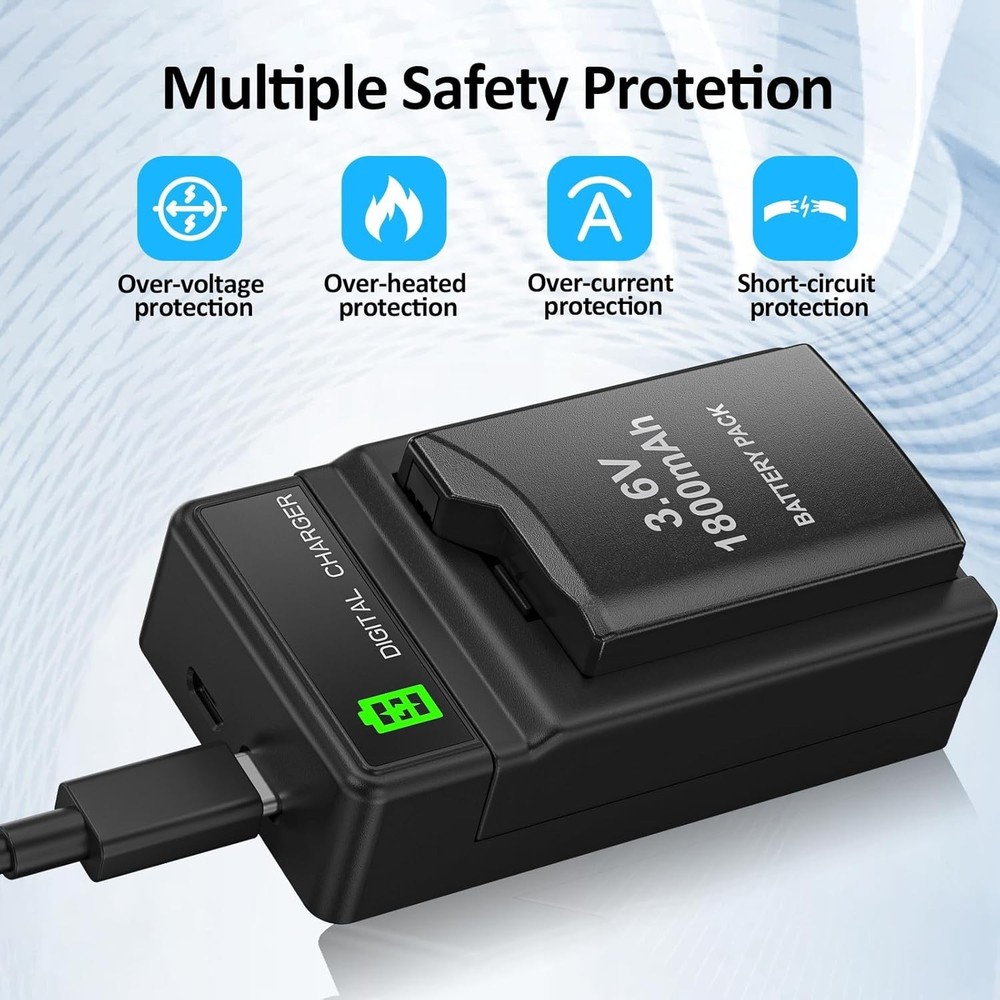 "Cost-Effective 2Pcs Battery Set for PSP Console"
