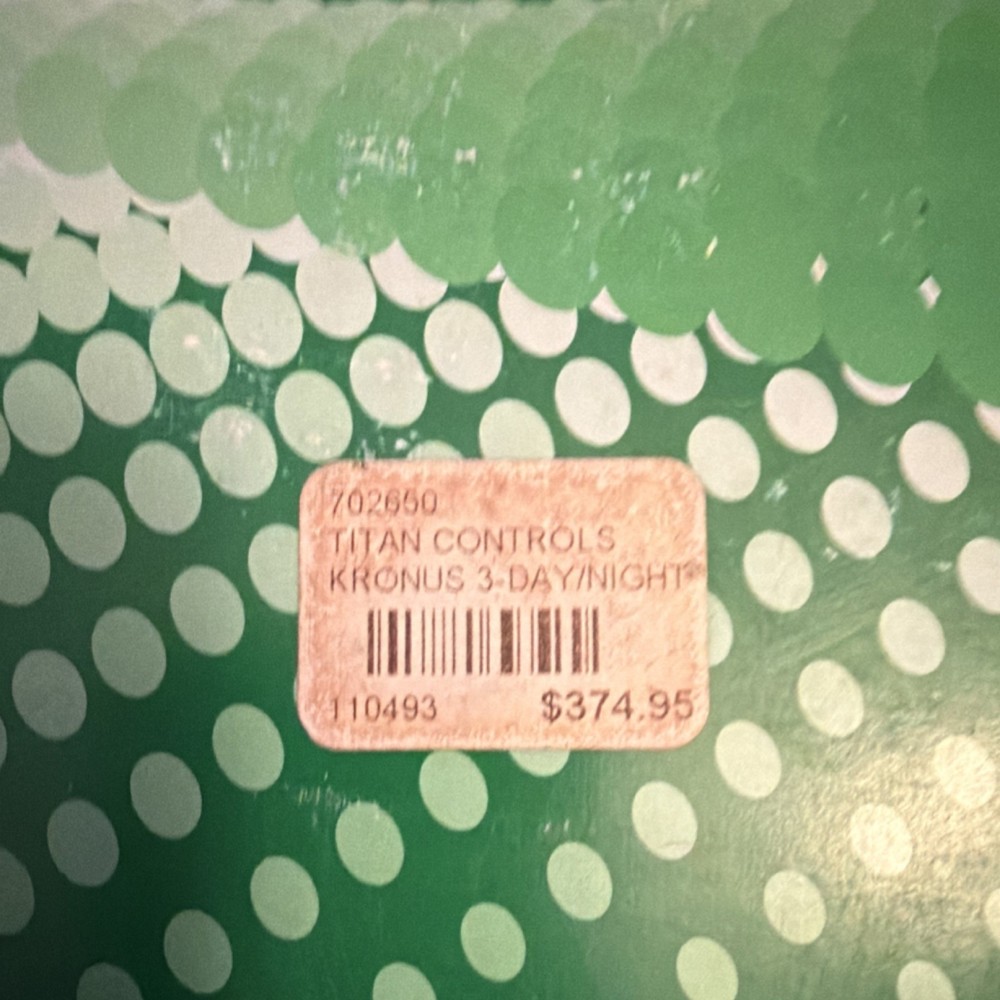 Titan Controls Kronus 3 CO2 & Temp Controller Day Night Remote Sensor