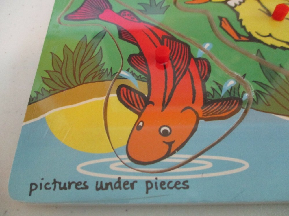 Melissa & Doug First Peg Pets Puzzle (NEW) Fast Free Ship