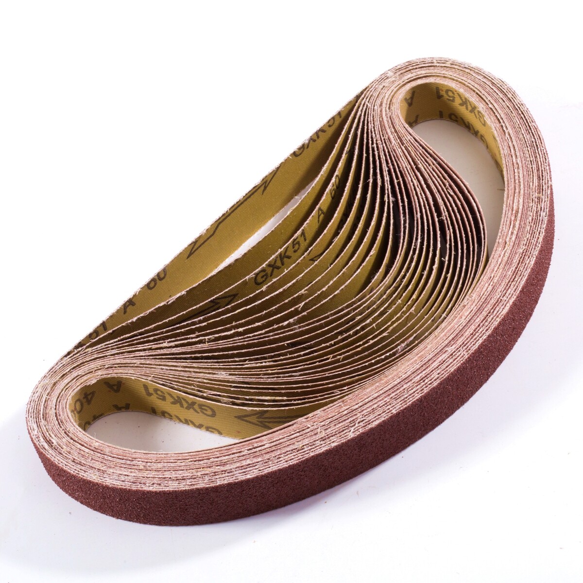 Sanding Belt 1 x 30 in 18-Pack 60 80 120 150 240 400 Grit Sander Belts Sandpaper