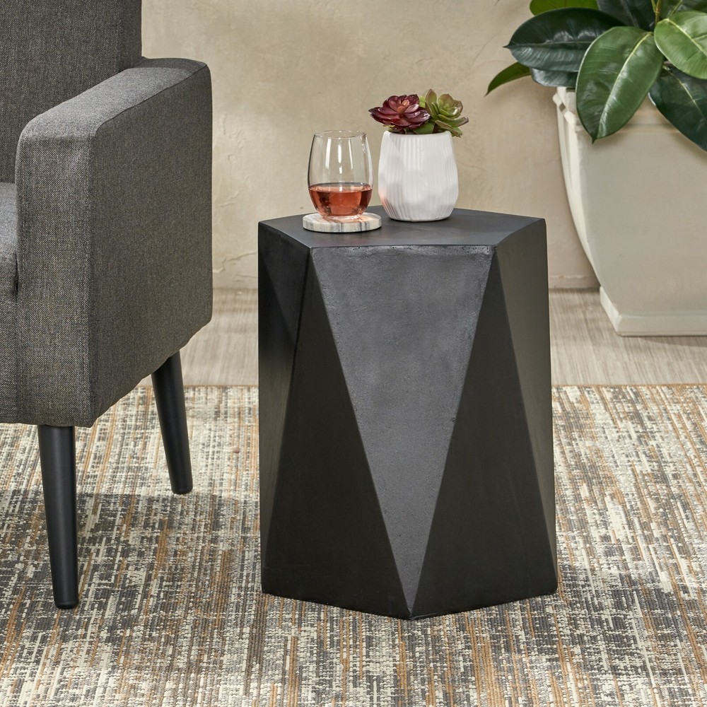 Dunn Outdoor Modern Side Table