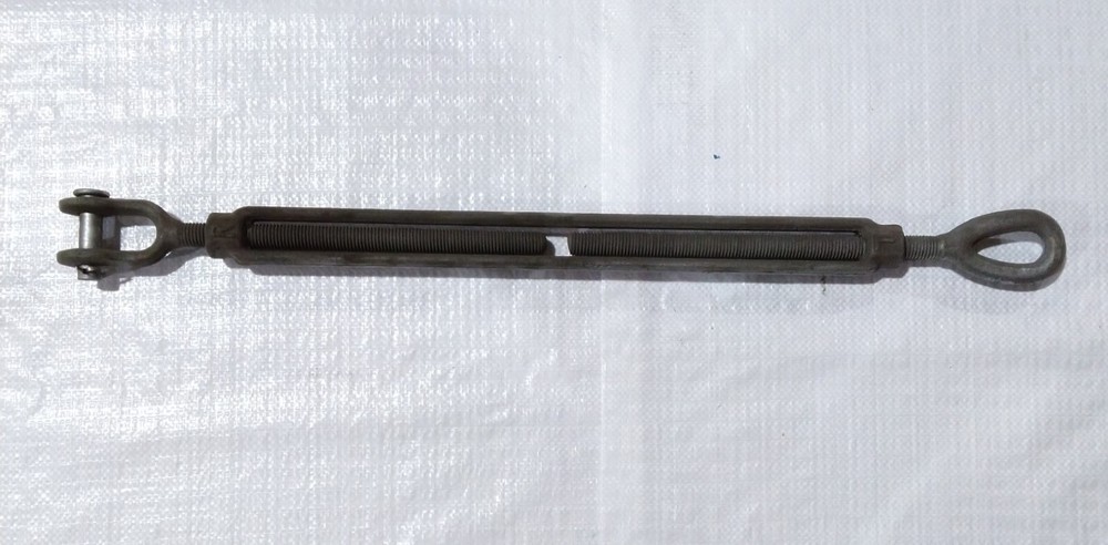 TURNBUCKLE 3/4"X18" J/E GALV