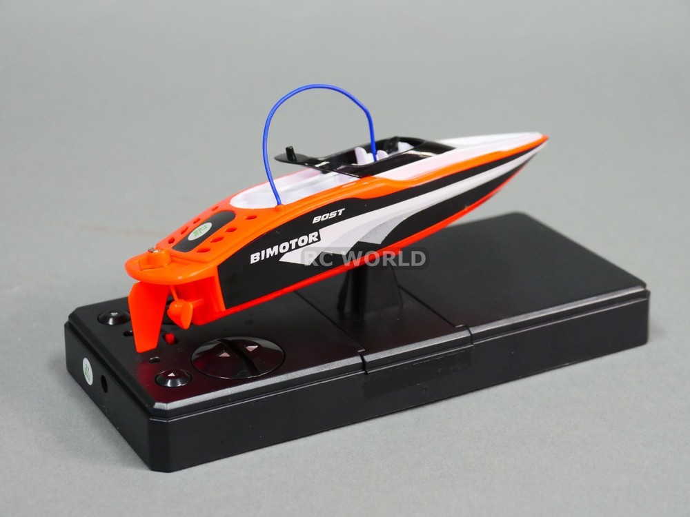 Remote Control RC Micro BOAT MINI RC Boat -RED - 27MHz