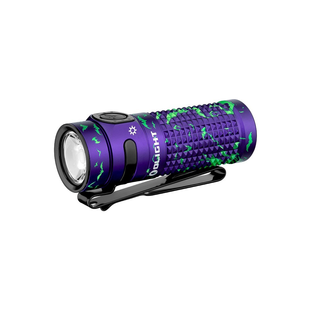 Olight Baton 4 Premium Nocturnal Sentinel Flashlight, Charging Case, 1300 Lumen