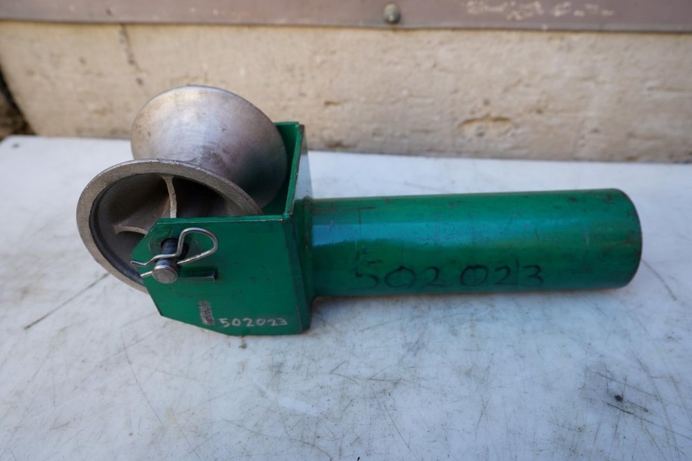 Greenlee Feeding Sheave 4" for Tugger Puller.  #1