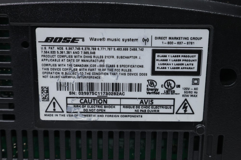 Bose Wave Music System CD Player Radio Working