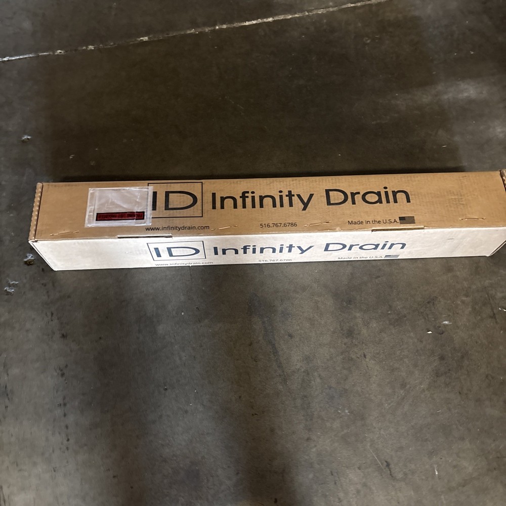 Infinity Drain 40" Linear Tile Insert Frame Kit- Satin Stainless STIF AS 6540 SS