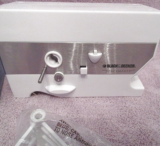 Black & Decker Spacemaker Under Cabinet Can Opener Knife Sharpener Unit Only