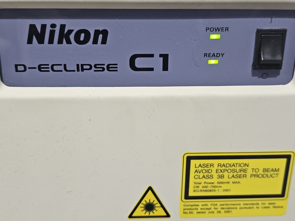 Nikon D-Eclipse C1 Confocal Microscope System w/Coherent Sapphire Laser Unit
