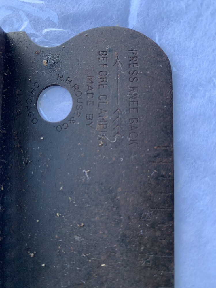 H B Rouse Type Setter 10 Inch Chicago