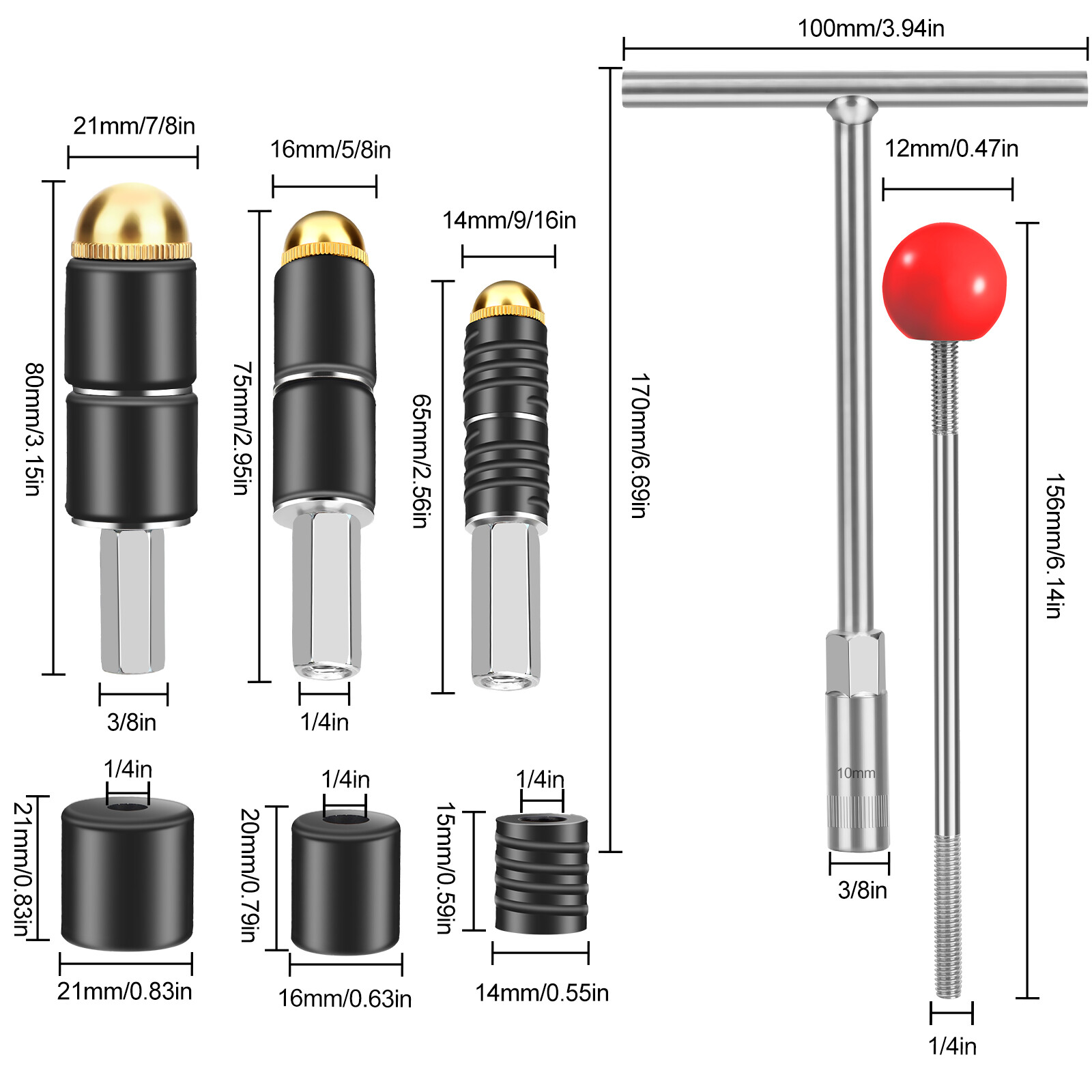 Pipe Water Stop Needle Hot Melt and Repair Leakage Tap Heating Plugging Tool