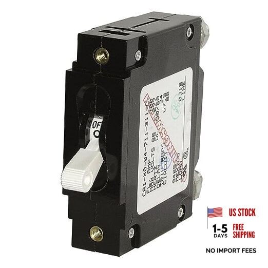 C-Series Single Pole Toggle Circuit Breakers 10A