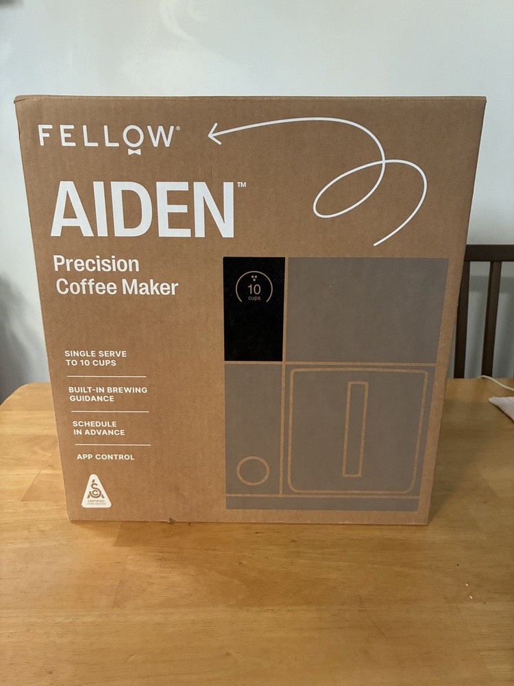 Fellow Aiden Precision Coffee Maker Malted Chocolate 1.5L 10 Cups App Control