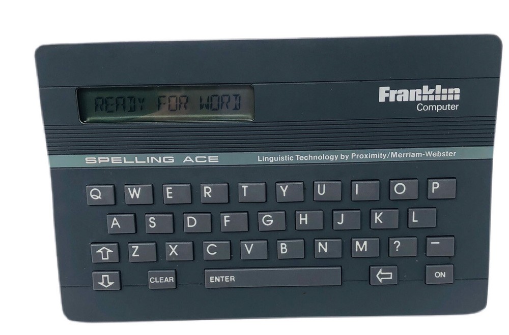 Franklin Computer Spelling Ace Electronic Spell Checker