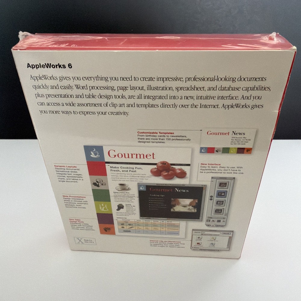 Apple Works 5, New In Sealed Box