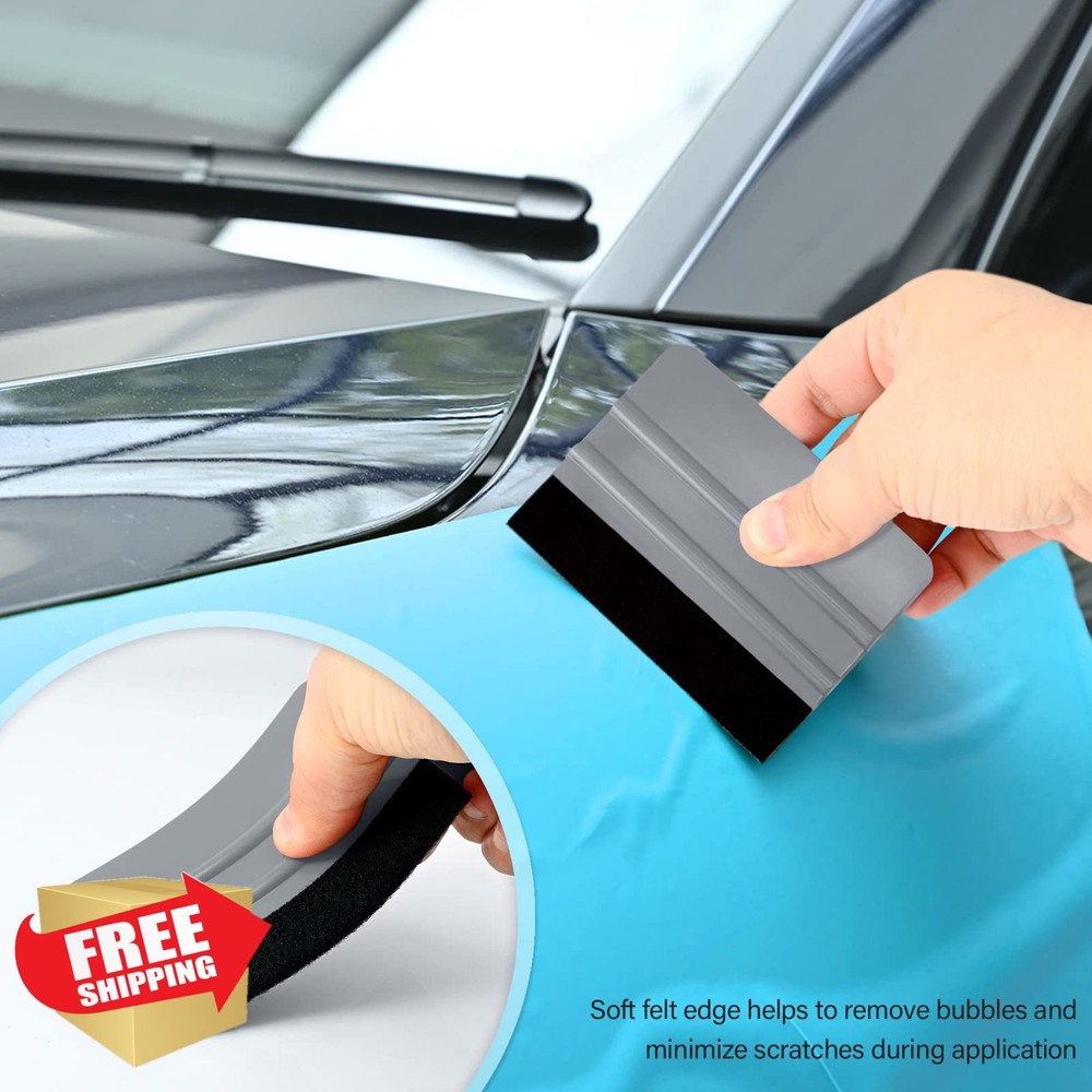 Gomake Vinyl Wrap Tool Kit Squeegee Utility Knife Zippy Cutter
