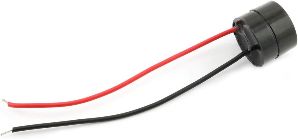 5pcs DC 12V Wired Active Electronic Buzzer Electromagnetic Type 12095 Black