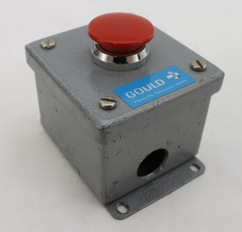 Gould Pushbutton Enclosure with LR28098 Contactors (Hole on Bottom)