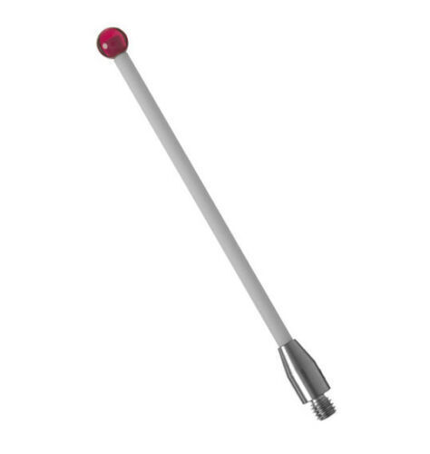 2Pcs CMM Machine Touch Probe Stylus Ceramic Stem M3 Thread 2mm Ruby Ball L 40mm