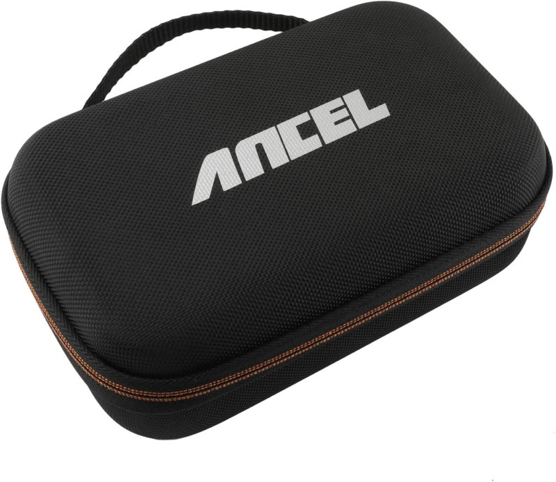 ANCEL Protective Case Waterproof Shockproof Eva Bag Storage Box for OBD2 Scanner
