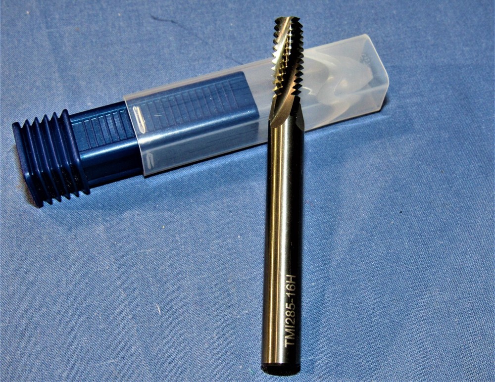 SCT Helical Flute Thread Mill: 3/8-16, Internal, 4 Flute,
