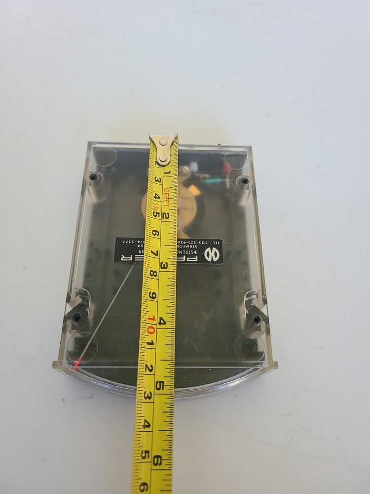 Vintage Parker 0-50 0-250 Panel Meter