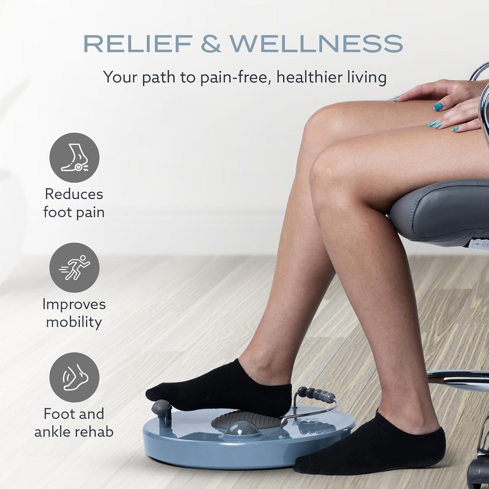 5-in-1 Foot & Ankle Trainer - Exerciser, Stretcher & Flexibility Device