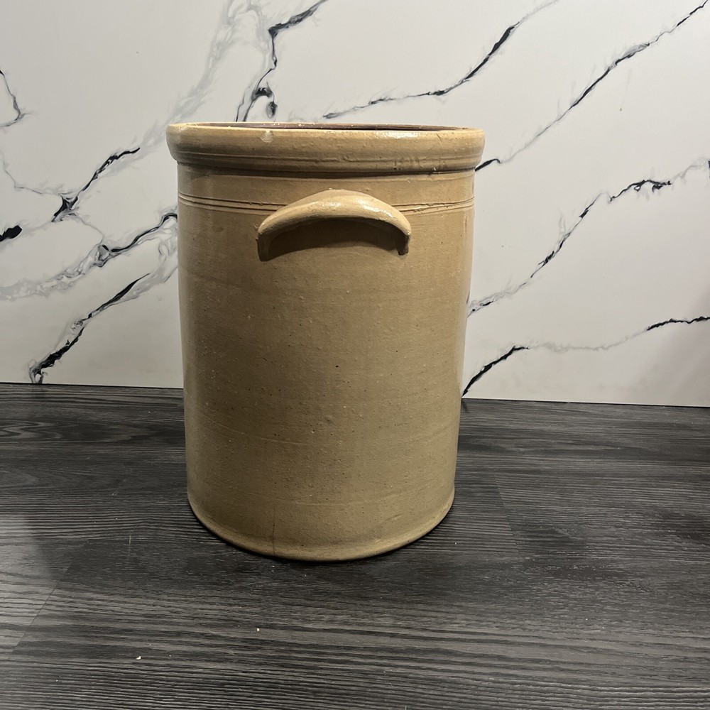 Antique Bee Sting 8 Gallon Stoneware Crock