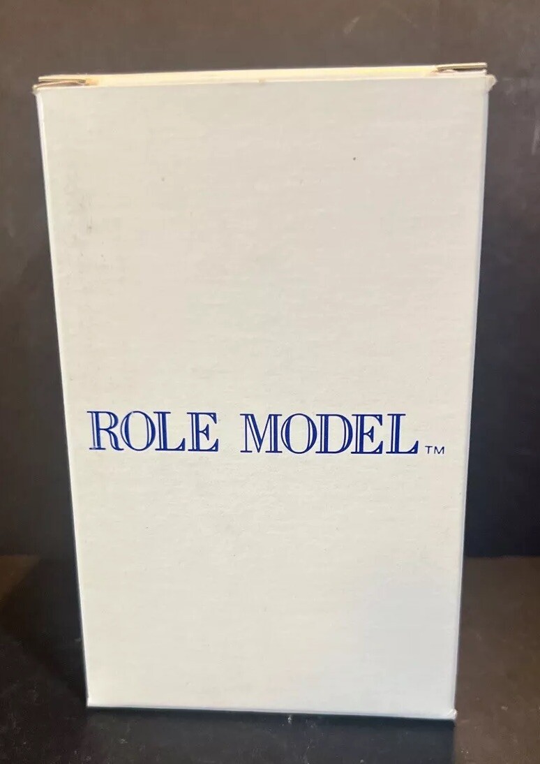 Vintage 80s Novelty Gift “Role Model” Trophy Faux Food Roll by Visual Puns