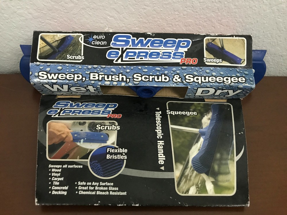 Euro Clean Sweep Express Pro Squeegee/Broom only