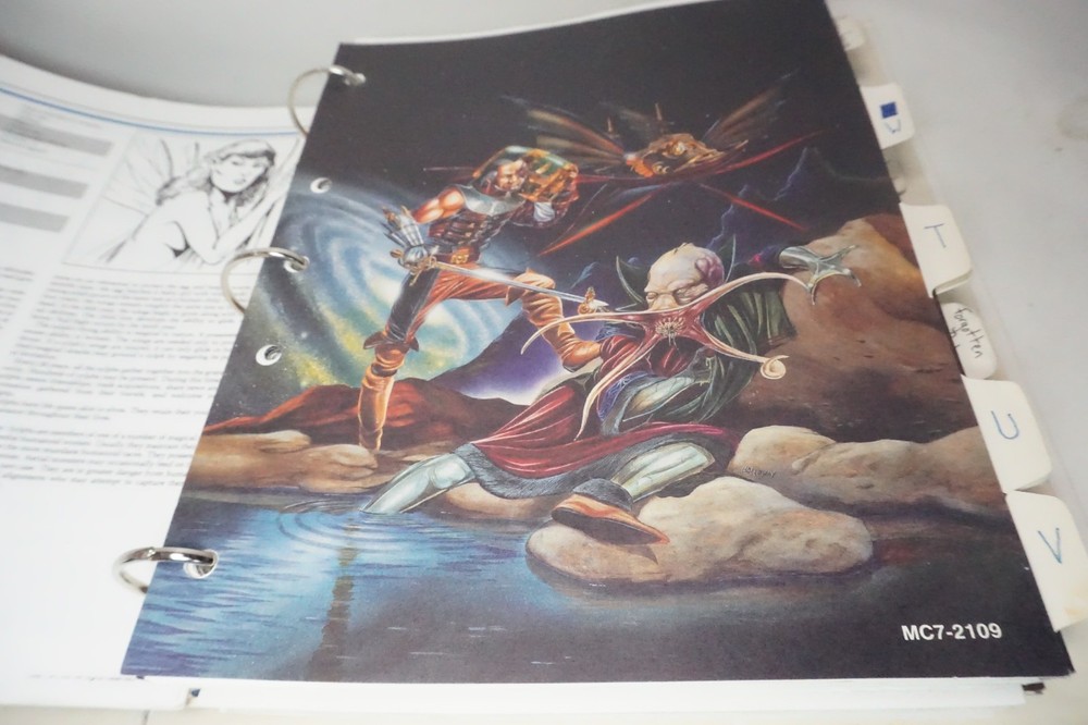 Monsters Compendium Binder AD&D Vol 1 & 2