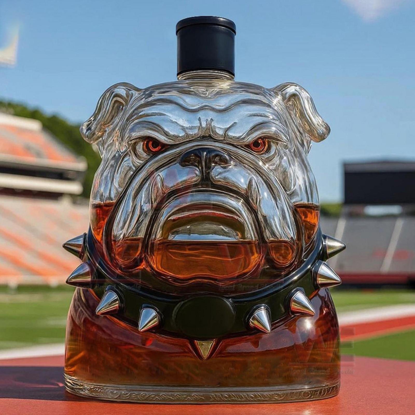Wine Bottles Bulldog Whiskey Bottle Large Capacity Decanter Alcohol Well Made
