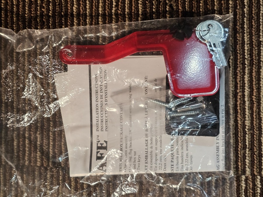 Architectural Mailboxes Wall Mount Mailbox Locking Black Medium-Sized Aluminum