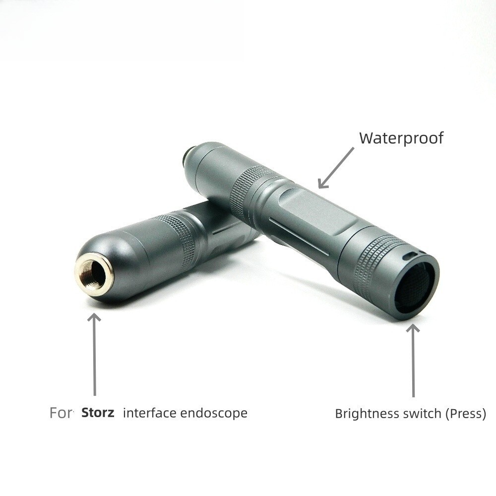 Mini Portable Handheld LED 10W Endoscope Light Source Waterproof For ENT