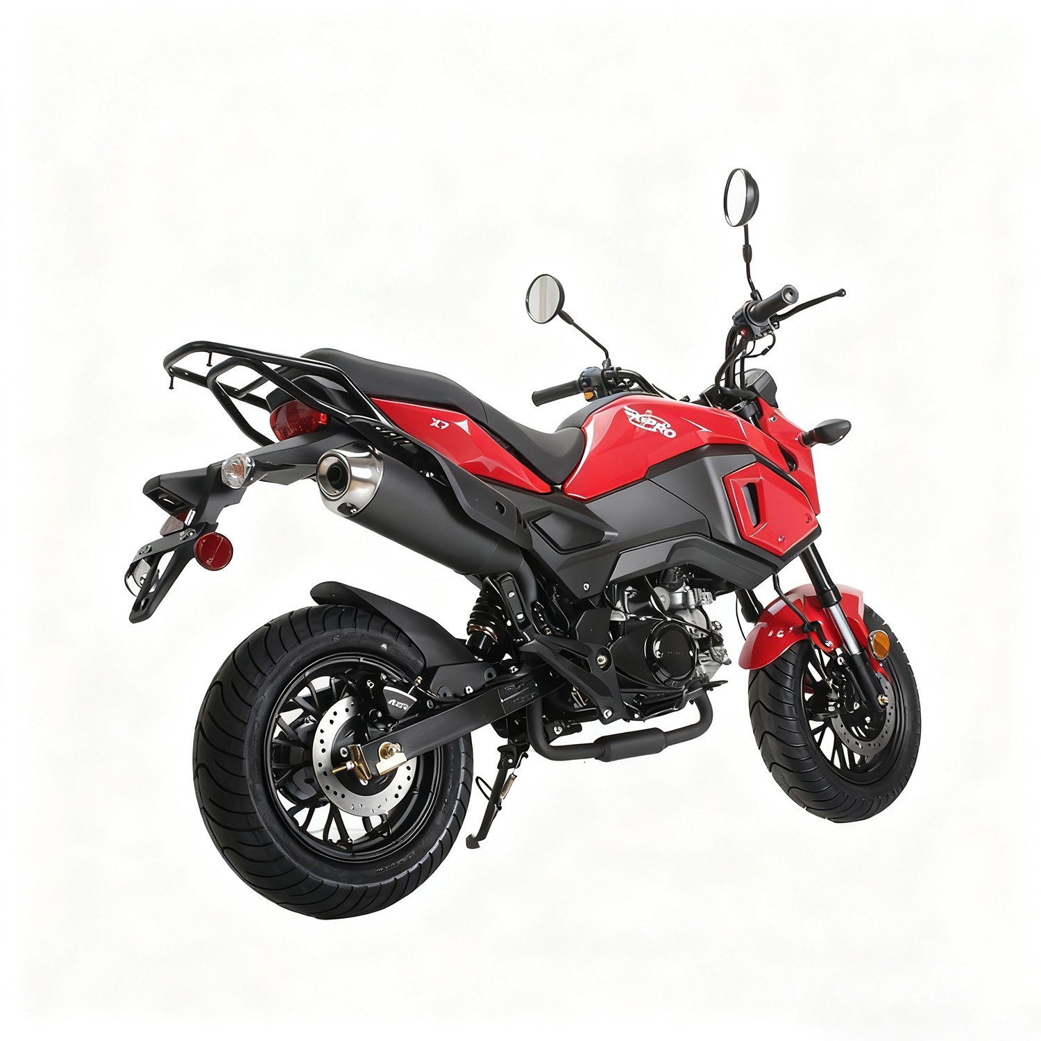 X-PRO 125cc Vader Motorcycle Street Bike with Manual Transmission Electric Start