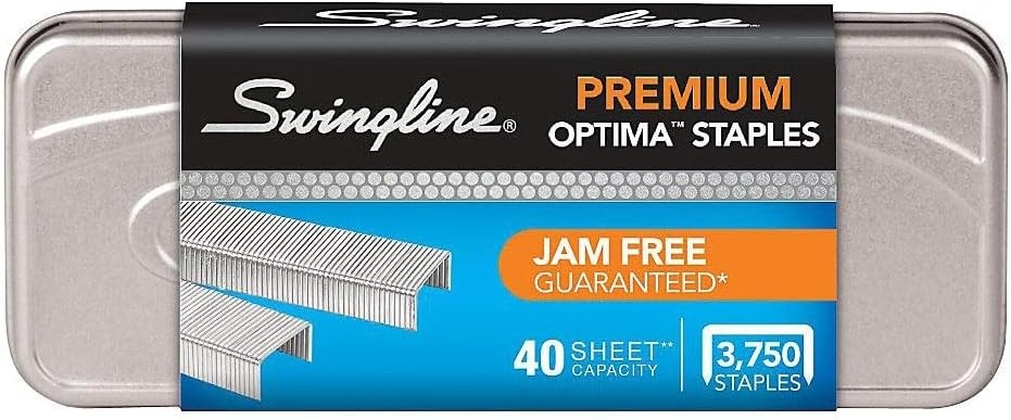 Swingline Staples 1/4", 3750/Box, Optima