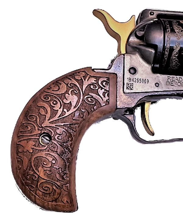 "Maverick" Birdshead Heritage Arms Rough Rider 6 Shot Grips Bird head model